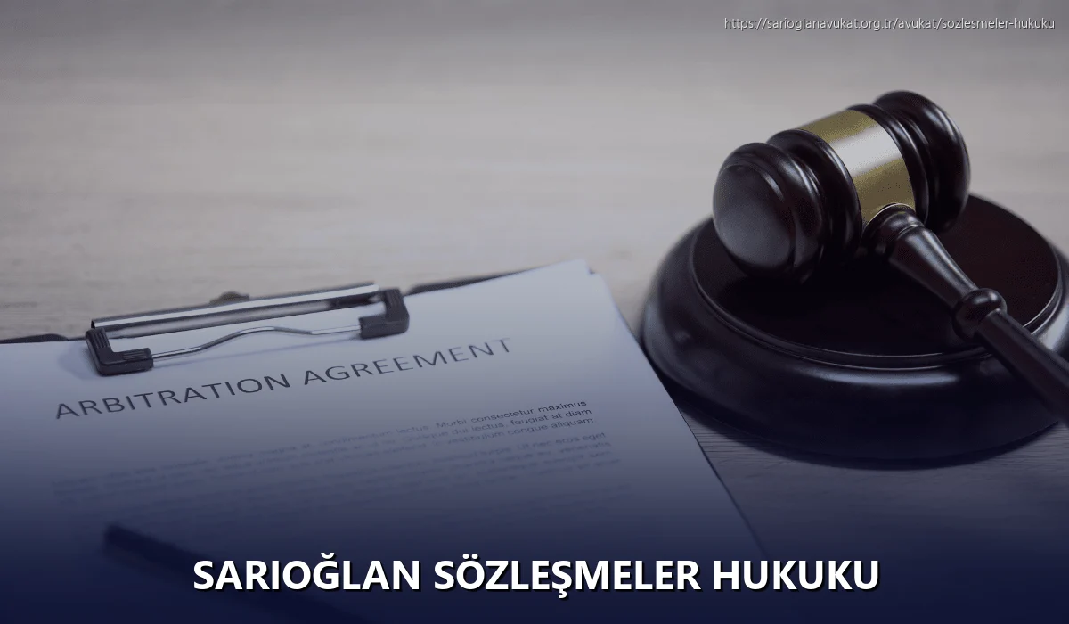 Sarıoğlan Sözleşmeler Hukuku